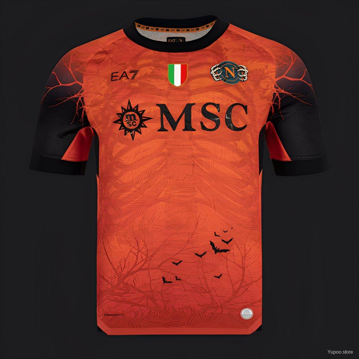Camiseta de fútbol Napoli 2025/26 ESPECIAL MANGA CORTA VERSION FAN